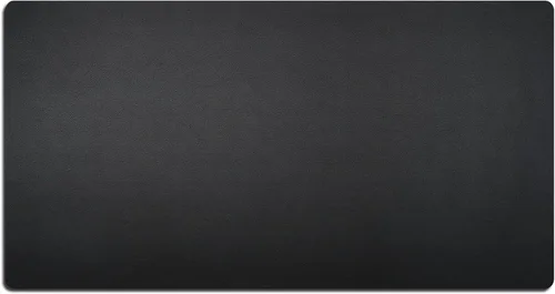 Miniatura 15 de Nekmit Almohadilla de cuero para escritorio, 36 x 20 pulgadas, plana, antideslizante, impermeable, color negro