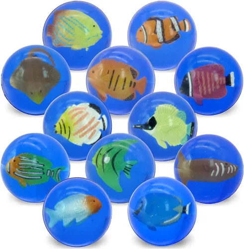 Miniatura 8 de Bouncy Balls, 1.7inch High Bounce Balls for Kids, Party Favors and Goodie Bag Fillers for Kids, Super Bouncy Balls for Birthday Party