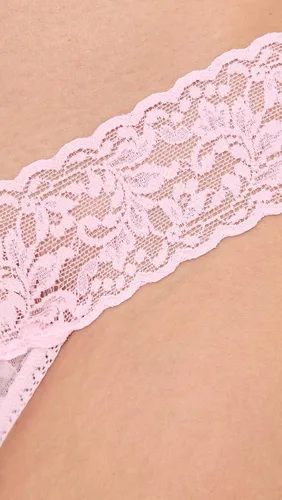 Miniatura 4 de hanky panky - Tangas originales de encaje Talla única 4-14 Ropa interior para mujer, lencería de encaje Paquete de 3 o 5