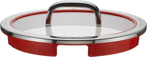Miniatura 8 de WMF Función 4 18/10 Tapa de cristal de acero inoxidable de 6.3 in