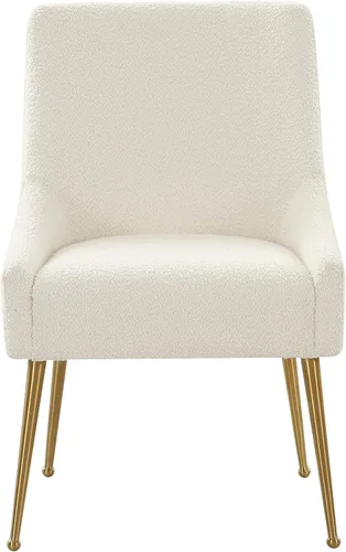 Miniatura 4 de Tov Furniture Beatrix Cream Boucle - Silla auxiliar