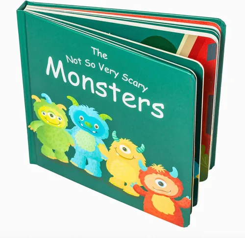Miniatura 7 de Mary Meyer Libro de tablero de cuentos para bebés y niños pequeños, 8 x 8 pulgadas, amigos de dinosaurios
