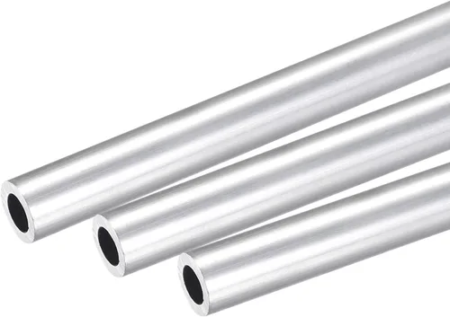 Miniatura 18 de uxcell 6063 Tubo redondo de aluminio 0.315 in OD 0.157 in Diámetro interior 9.843 in Longitud Tubería 3 PC