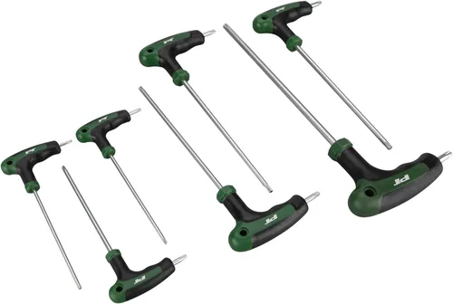 Miniatura 11 de Performance Tool W80274 Juego de 10 piezas de llaves Allen SAE con mango en T, Juego de llaves hexagonales de brazo largo