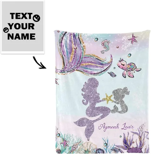 Miniatura 2 de Manta de bebé personalizada de príncipe elefante, manta personalizada para guardería, 30 x 40 pulgadas, para bebé, niño y niña, con nombre para baby
