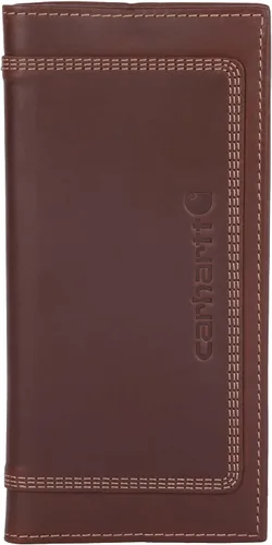 Miniatura 12 de Carhartt Carteras, billetera y portapasaporte para hombre, duradera billetera plegable, disponible en cuero y lona