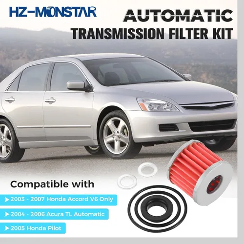 Miniatura 2 de Kit de filtro de transmisión automática ATF compatible con Honda Accord 2003-2007 Honda Odyssey 2005-2006 Honda Odyssey 2005 Honda Pilot 2004-2006