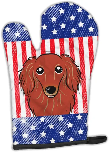 Miniatura 246 de Caroline's Treasures BB4020OVMT Dog House Collection Border Collie - Guante de horno grueso resistente al calor para sartenes calientes y horno