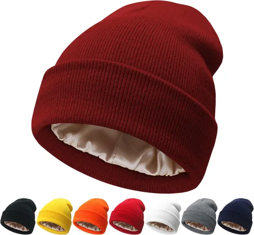 Miniatura 26 de NPQQUAN Unisex Beanie Hats for Men Women Winter Knit Beanies