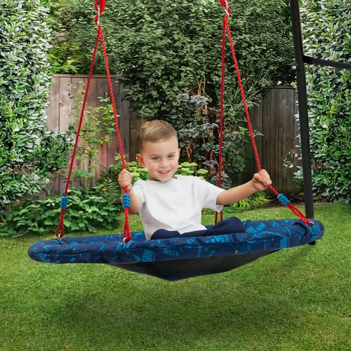 Miniatura 2 de Delta Children Paw Patrol - Columpio de platillo de 40 pulgadas para niños, se fija a juegos de columpios o árboles, incluye todos los accesorios