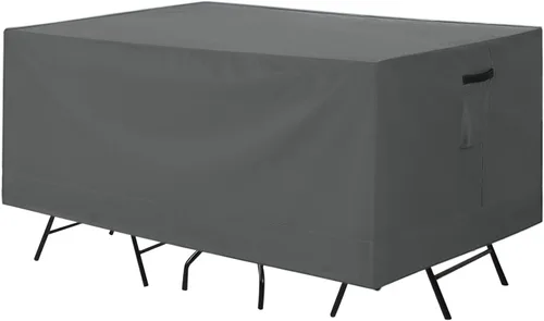 Miniatura 18 de ABCCANOPY Cubierta de Mesa Rectangular Cubierta de Mesa Universal Cubierta de Silla para Exteriores Impermeable y a Prueba de Polvo Resistente al