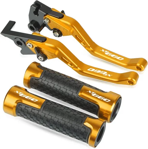 Miniatura 16 de DOUKI Para Yamaha XT660Z TENERE 2008-2016 XT660 Z - Palancas de embrague de freno corto para motocicleta, embrague, empuñaduras, extremos
