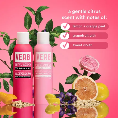 Miniatura 8 de VERB Dry Shampoo Light - Refresh, Absorb Oils + Extends Styles - Refreshing Dry Shampoo Spray for Light Tones - Vegan, No Parabens or Harmful