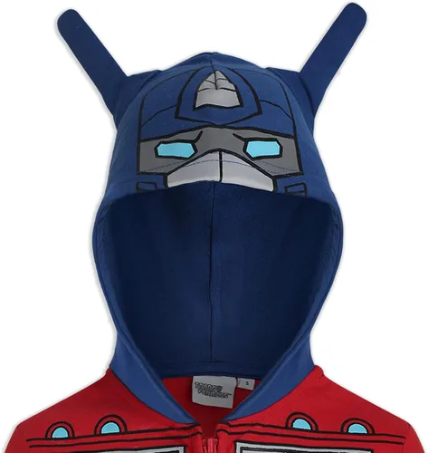Miniatura 3 de Hasbro Transformers Optimus Prime and Bumblebee - Sudadera con capucha y cremallera para niños grandes