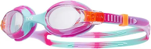 Miniatura 14 de TYR Swimple Tie-Dye Kids' Swim Goggles Azul/Verde