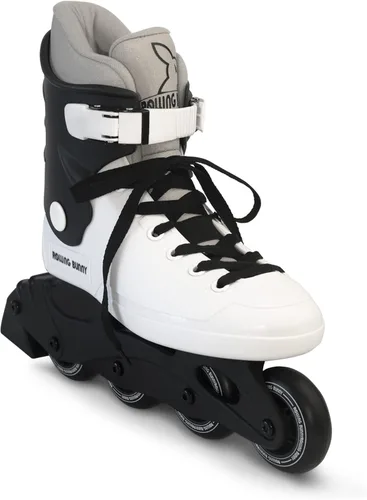 Miniatura 2 de Patines en línea para mujeres y niñas, patines en línea para adultos para exteriores e interiores, con carcasa exterior duradera y soporte de Negro
