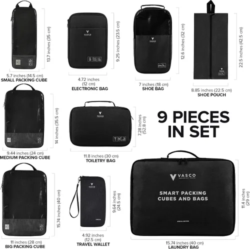 Miniatura 8 de VASCO Cubos de embalaje de compresión para viajes