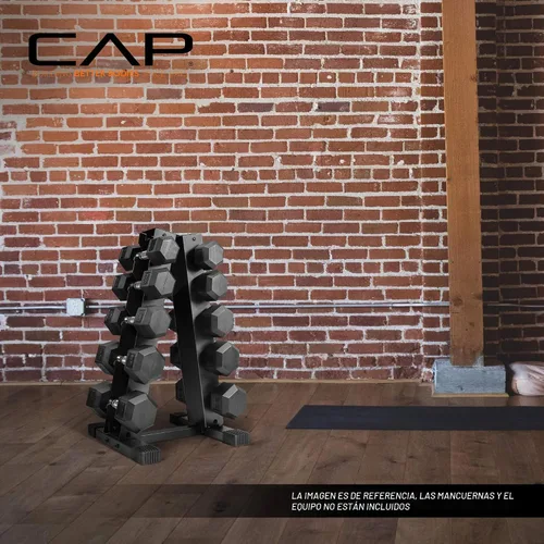 Miniatura 5 de CAP A-Frame Dumbbell Weight Rack Carbono