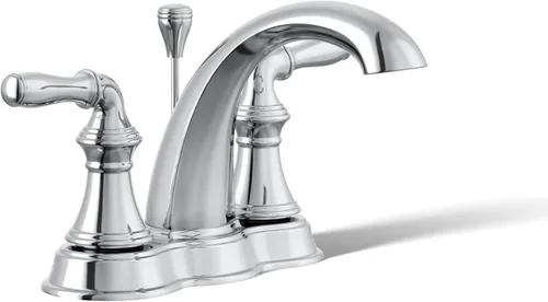 Miniatura 21 de Kohler K-393-N4-CP Devonshire - Juego de llaves de lavabo, 393-N4-BN Níquel cepillado