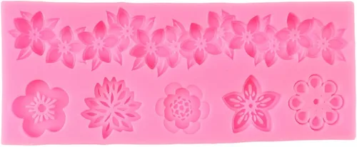 Miniatura 8 de Moldes de Fondant Barrocos Moldes de Silicona de Encaje de Flores Moldes de Relieve de Espirales y Volutas Para Decoración de Pasteles Decoración