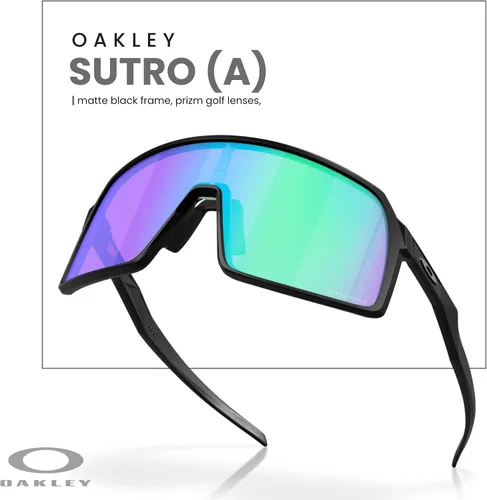 Miniatura 68 de Oakley Sutro OO9406 / OO9462 - Lentes de sol para hombre, kit de correa de accesorios, bolsa de microfibra