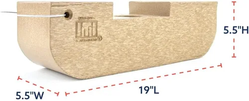 Miniatura 8 de B/A Products 48-CAS6 Patín de brazo de control ancho de 5 3/8