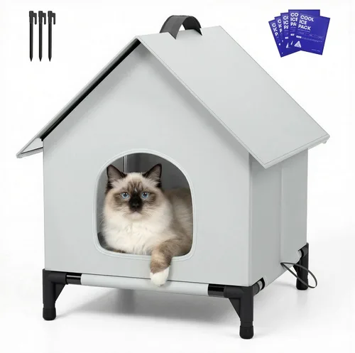 Casa para gatos (XL, Frío)