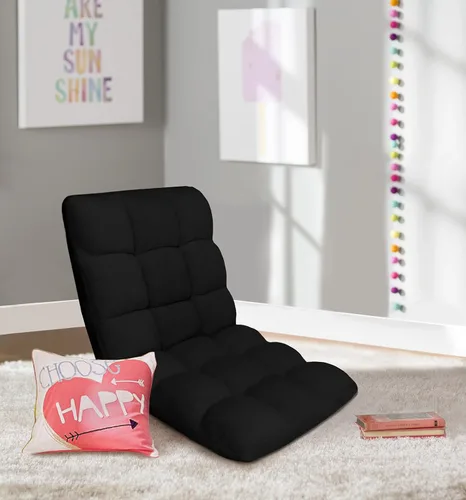 Iconic Home Daphene - Silla ergonómica con espuma de memoria ajustable para juegos