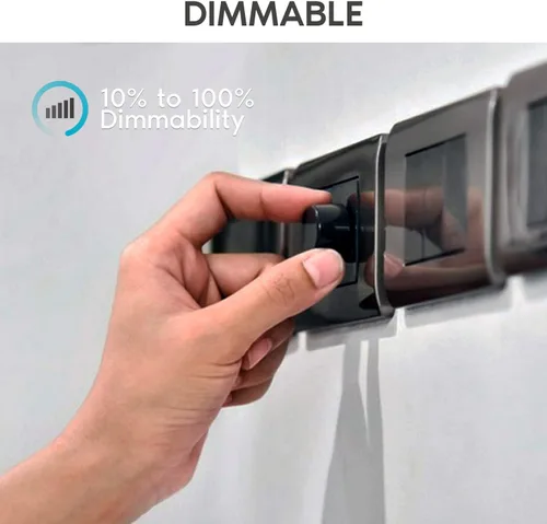 Miniatura 5 de LUXRITE Bombillas LED T9 vintage equivalentes a 60 W, 2700 K blanco cálido, 550 lúmenes, bombillas tubulares Edison regulables de 5 W, vidrio