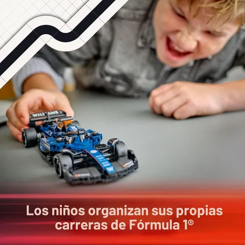 Miniatura 3 de LEGO Speed Champions Williams Racing FW46 F1 - Juego de construcción para niños, niños y niñas, a partir de 10 años, auto de juguete para fanáticos