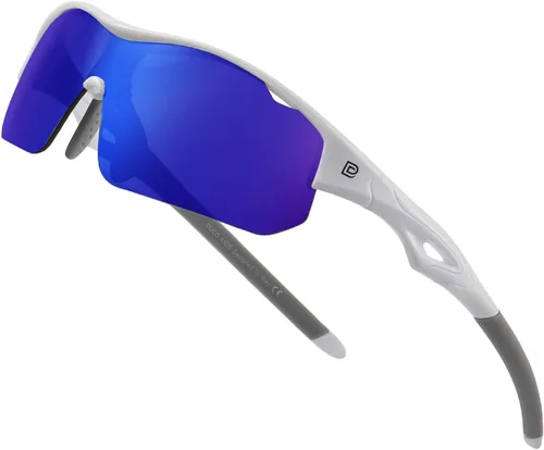 Miniatura 25 de DUCO DK261 - Gafas de sol deportivas de béisbol para jóvenes, con marco TR90 irrompibles, ligeras, para niños y niñas