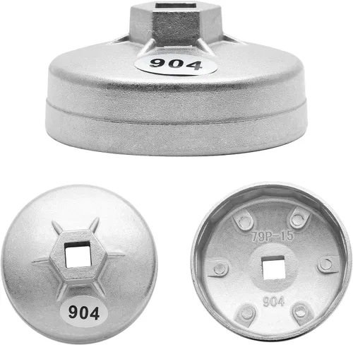 Miniatura 2 de Llave de filtro de aceite modelo 904, 3.110 in 15 Flauta filtro de eliminación de la taza de la llave, herramienta de toma de extracción de tapa