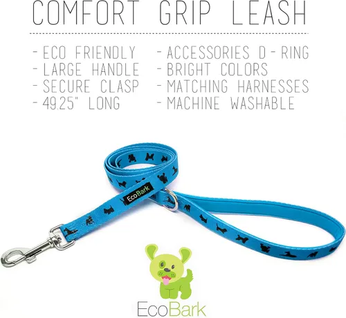 Miniatura 11 de EcoBark Correa para Perro - Correas Cómodas y Reflectantes con Asa Acolchada - Fuerte y Duradera de Alta Resistencia - Entrenamiento y Tiro
