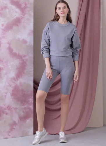 Miniatura 5 de Vogue Misses - Paquete de patrón de costura para tops y leggings de talle alto, código de diseño V1945, tallas XS-S-M-L-XL-XXL, multicolor