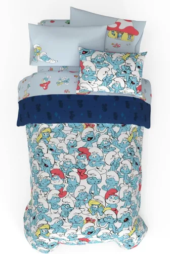 Miniatura 123 de Franco - Juego de ropa de cama para niños, edredón y sábanas supersuaves con funda de almohada, 5 piezas, tamaño individual, Jurassic World, 6A1348