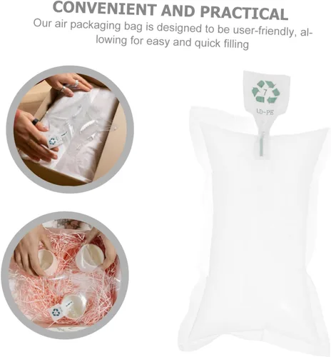 Miniatura 7 de 100pcs bolsas de aire de empaquetado de aire bolsas protectoras inflables para envío para protección de embalaje
