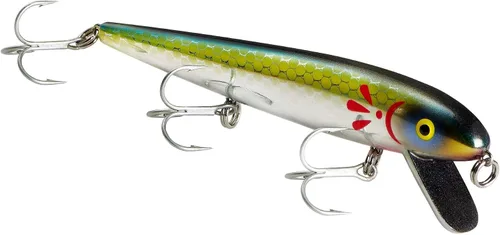 Miniatura 15 de Cotton Cordell Señuelo de pesca de lubina Crankbait de aleta roja Smoky Joe