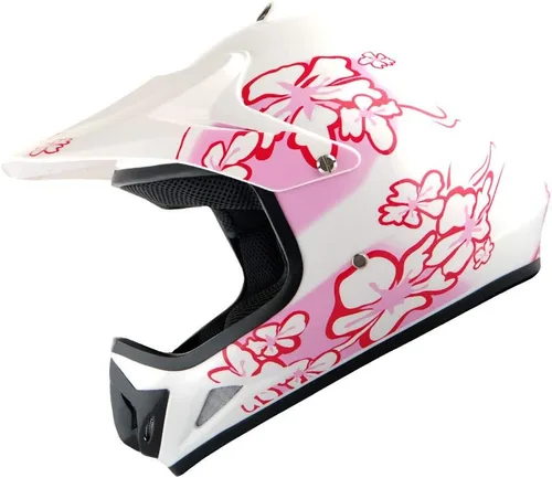 Miniatura 2 de Martian Casco de Motocross para Jóvenes Niños ATV Dirt Bike BMX MX Casco + Gafas + Guante Negro MG Youth Paquete: Spider Negro