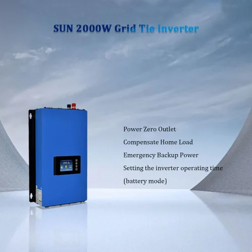 Miniatura 2 de Y&H Limitador de potencia del inversor de conexión a red de 1000 W Entrada solar DC25-60V Entrada AC110V/240V Interruptor automático
