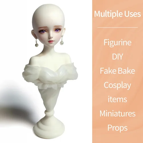 Miniatura 4 de Arcilla ligera - Arcilla de secado al aire, ultra ligera y suave, segura y no tóxica, moldeable y flexible, arcilla de modelado DIY para figuras