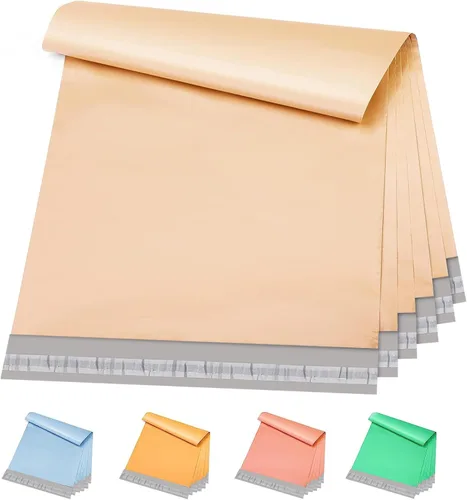 Miniatura 51 de Metronic Sobres de polietileno grandes de 24 x 24 pulgadas, 100 unidades, bolsas de envío adhesivas fuertes para ropa, sobres impermeables para Lila