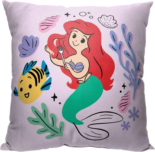 Miniatura 8 de Northwest Ariel - Almohada de la Sirenita, 18 x 18 pulgadas