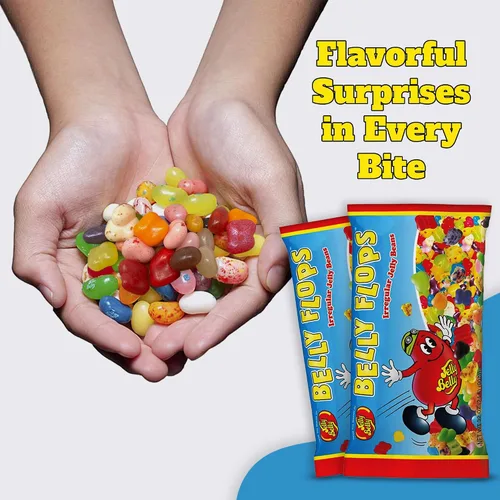Miniatura 3 de Jelly Belly Belly Flops – Caramelos de forma divertida – Paquete a granel de Jelly Beans para fiestas y eventos (paquete de 1, bolsas de 2 libras)