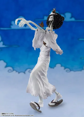 Miniatura 3 de TAMASHII NATIONS - Una pieza - Brook (Honekichi), Bandai Spirits FiguartsZERO Estatua coleccionable