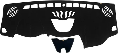 Miniatura 17 de Cubierta de Salpicadero Alfombrilla de Tablero Compatible con Je-ep Wrangler JK 2017-2011 (para Código de Cuerpo JK), Alfombrilla Antirreflejos