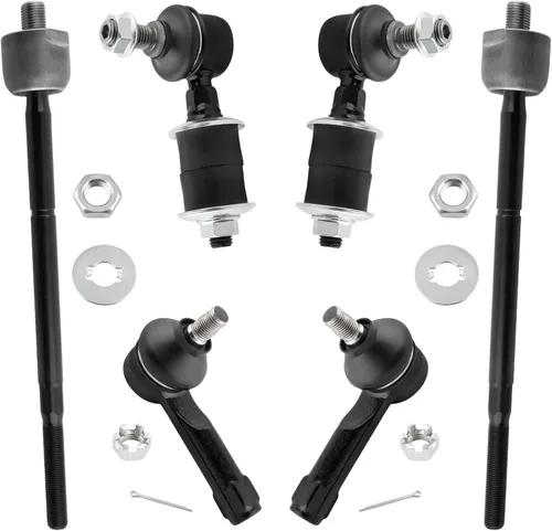 BOXI 6 piezas de barras estabilizadoras delanteras interiores y exteriores para Nissan Sentra 1995 1996 1997 1998 1999 2000 2001 2002 2003 2004 2005