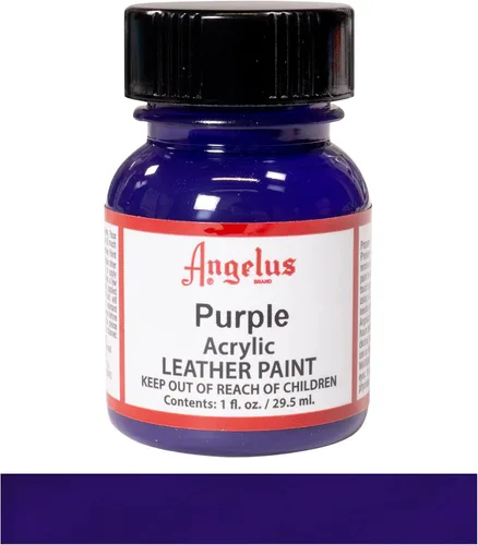 Miniatura 2 de Pintura acrílica Angelus, 1 onza, #47 Púrpura, 1 Ounce