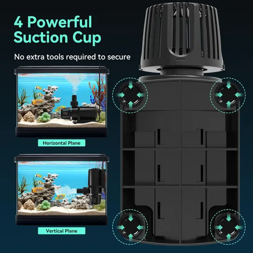 Miniatura 4 de Bomba de agua sumergible 3968 GPH, bomba de estanque de 110 W con 29.6 pies. Altura de elevación para piscina de estanque Koi, cascada, pecera
