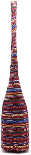 Miniatura 2 de KARRESLY - Bolso bandolera de algodón bohemio, estilo hippie, hecho a mano