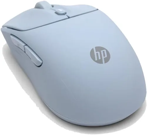 Miniatura 14 de HP Ratón inalámbrico silencioso 400, Bluetooth dual y 2.4 GHz, silicona suave, clics silenciosos, rueda Microsoft, batería de 24 meses, 6000 DPI